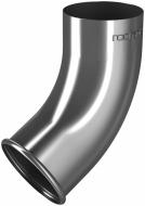 Колено трубы ROOFART 87 мм цинк