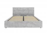 Ліжко з підйомним механізмом SOFYNO TEDDY Pola 20 160x200 см світло-сірий