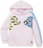 Джемпер Puma T7 PUMAMATES HOODIE TR 53847162 рожевий