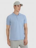 Поло 4F POLO SHIRT M407 4FWSS25TPTSM407-34S р.S голубой