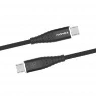 Кабель Promate cCord-2C USB-C to USB-C 3А 1 м чорний (ccord-2c.black)