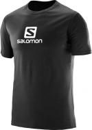 Футболка Salomon Coton Logo р. L черный Футболка Salomon Coton Logo р. L черный