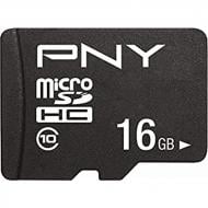Карта памяти PNY microSDHC 16 ГБ UHS-I (P-SDU16G10PPL-GE)