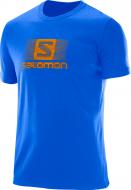 Футболка Salomon BLEND LOGO L39374200 р.M голубой