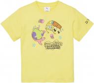 Футболка Puma PUMA X SPONGEBOB TEE 53867560 р.116 жовтий