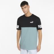 Футболка Puma Power Colorblock Tee 84738950 р.M зеленый