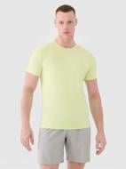 Футболка 4F TSHIRT FNK M1343 4FWSS25TFTSM1343-45S р.S зеленый