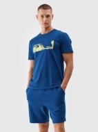Футболка 4F 4FWSS25TTSHM2030-46S р.S блакитний