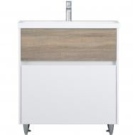 Тумба на ножках AM.PM M91-FSX0752-WC0752WF38 GEM S 75 см белый глянец/дерево