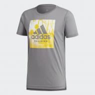 Футболка Adidas Training Tee CD8446 р.S серый Футболка Adidas Training Tee CD8446 р.S серый