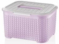 Контейнер для пищевых продуктов с крышкой Bager bg-461 l bella lilac 4 л