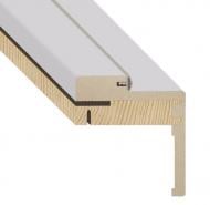 Погонаж дверной Porte Bianche телескопический (коробка, наличник) 2070x80 мм серый матовый