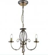 Люстра подвесная Altalusse 3x40 Вт E14 античная бронза INL-6142P-03 Antique brass
