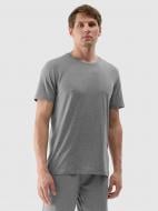 Футболка 4F TSHIRT FNK M1344 4FWSS25TFTSM1344-25M р.S серый