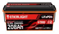 Аккумулятор Enerlight LiFePO4 12,8V 208Ah