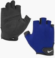 Рукавички для фітнесу Nike N-000-0003 р. M синій