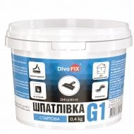 Шпаклевка DivoFIX Стартовая усиленная ГАРАНТ-1 0,4 кг