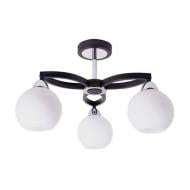 Светильник потолочный Altalusse Светильник Altalusse INL-9268C-03 венге, Е27 3Х40Вт 3x40 Вт черный INL-9268C-03 Chrome & Dark wen