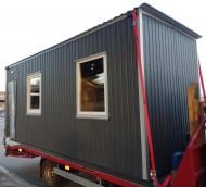 Блок-модуль (бытовка с тамбуром) 6х2,45 м