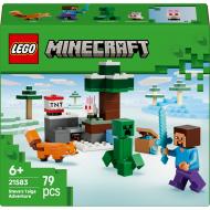Конструктор LEGO Minecraft Приключения Стива в тайге 21583
