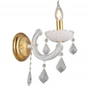 Бра Altalusse 1x40 Вт E14 INL-1147W-01 White & Gold