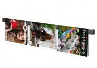 Комплект для подвеса журналов Magazine Rail 133 см черный Artiteq