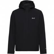 Ветровка мужская весенняя Jack Wolfskin A65807_6000 р.L черный