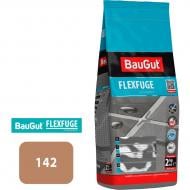 Затірка для плитки BauGut FLEXFUGE 142 2 кг коричневий