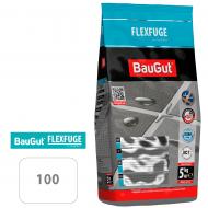 Затирка для плитки BauGut FLEXFUGE 100 5 кг белый