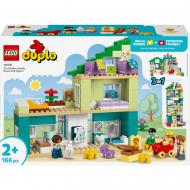 Конструктор LEGO DUPLO 3 в 1 Современный семейный дом с фигурками 10470