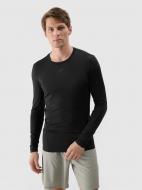 Футболка 4F LONGSLEEVE FNK M372 4FWSS25TFLOM372-20S р.S черный Футболка 4F LONGSLEEVE FNK M372 4FWSS25TFLOM372-20S р.S черный