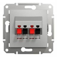 Аудіо-розетка акустична кінцева Schneider Electric Asfora IP20 алюміній EPH5700161 Аудіо-розетка акустична кінцева Schneider Electric Asfora IP20 алюміній EPH5700161