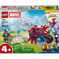 Конструктор LEGO Super Heroes Marvel Паук на мотоцикле против Носорога 11206