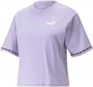 Футболка Puma PUMA POWER TAPE TEE 67362625 р.L фиолетовый