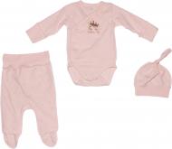 Комплект дитячого одягу Фламінго персиковий р.62 498-114