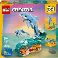 Конструктор LEGO Creator Морские животные: красивые дельфины 31385
