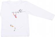 Реглан для девочки Luna Kids р.140 белый
