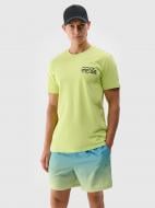 Футболка 4F 4FWSS25TTSHM1984-45S р.XL желтый