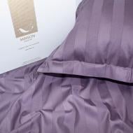 Комплект постельного белья Сатин Graphite 143х210 см фиолетовый MirSon