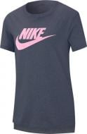 Футболка Nike G NSW TEE DPTL BASIC FUTURA AR5088-092 р.L серый