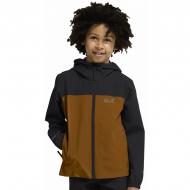 Ветровка для мальчиков весенняя Jack Wolfskin A65947_5401 р.164 коричневый