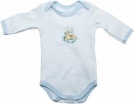 Боді Sweet baby Кроха човник р.62 білий із блакитним 012.548.1б