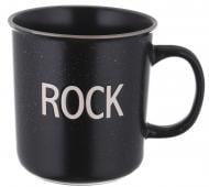 Чашка Rock 650 мл чорна Bella Vita