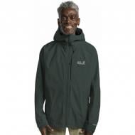 Ветровка мужская весенняя Jack Wolfskin A63900_E0271 р.L зеленый