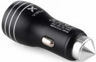 Автомобільний зарядний пристрій Vinga Dual USB Car Charger 15.5W Max (VCCAABK)