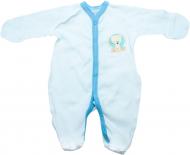 Чоловічок Sweet baby Кроха р.68 білий із блакитним 015.545.1б