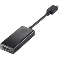 Переходник HP USB-C – HDMI 0,15 м черный (2PC54AA)