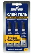 Суперклей Mustang Гель 3 г тюбик 3 шт. блистер 3XL