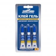 Суперклей Mustang Гель 3 г тюбик 3 шт. блистер 3XL