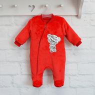 Человечек для девочки Blanka Мишка р.68 красный 110106